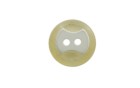 BUTTON POLYESTER TRANSPARENT WITH WHITE WHITE