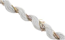 CORD TWISTED COTTON WITH METAL YARN