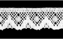 LACE COTTON WITH CHENILLE