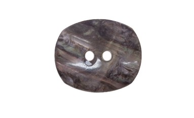BUTTON POLYESTER SQUARE 2 HOLES
