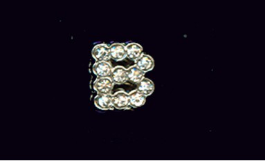 LETTER DECORATIVE STRAINED WITH STRASS