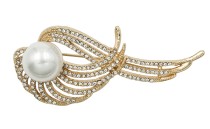 PIN DECORATIVE WITH STRASS AND PEARL