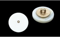 BUTTON SHELL  WITH METAL BASE SHANK - FOOT